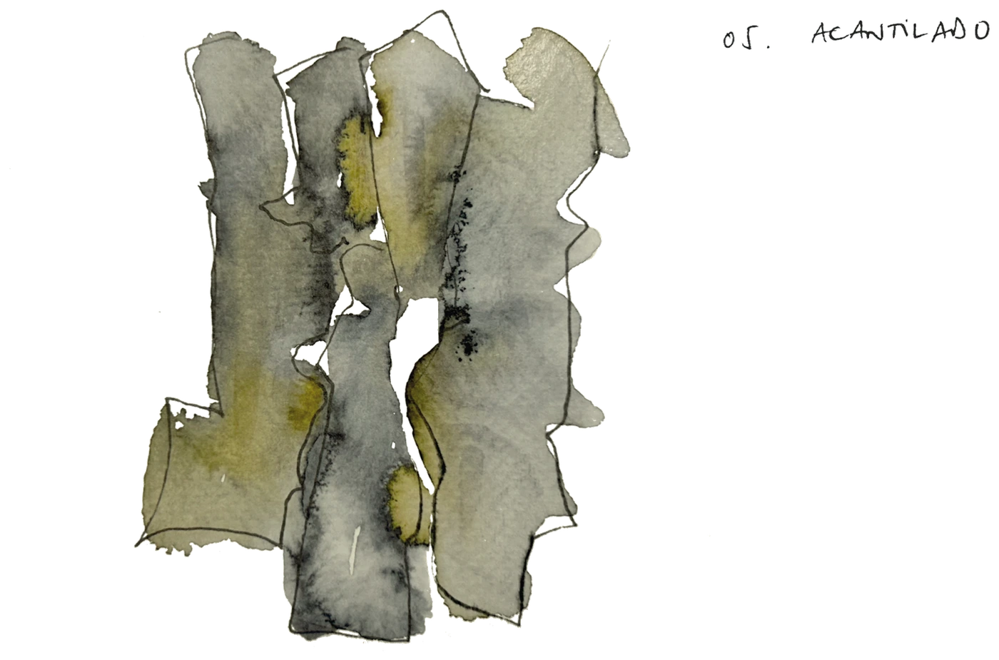 Ilustración — Acantilado